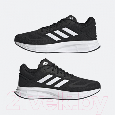 Кроссовки Adidas Duramo 10 / GW8336 (р-р 10.5, черный/белый)