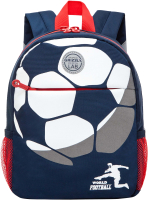 Школьный рюкзак Grizzly RK-277-2z (синий) - 