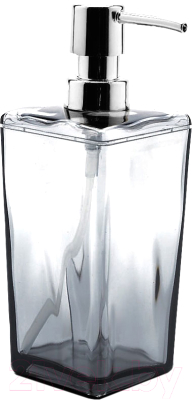 Дозатор для жидкого мыла Primanova Biga M-SA09-25 (прозрачно-черный)
