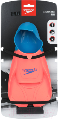 Ласты Speedo Training Fin 8-08841 / F960 (р-р 37-38, Orange/Blue)
