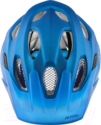 Защитный шлем Alpina Sports Carapax Jr. Flash True-Blue Matt / A9697-83 (р-р 51-56)