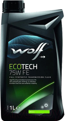 Трансмиссионное масло WOLF EcoTech 75W VW FE / 2314/1 (1л)