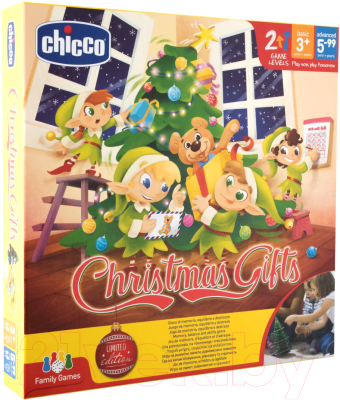 

Развивающая игра Chicco, Christmas Gifts / 949