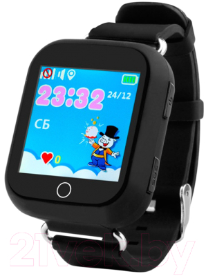Умные часы детские Smart Baby Watch Q10 (черный)