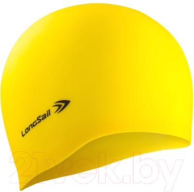 Шапочка для плавания LongSail Силикон 1/240 (желтый)