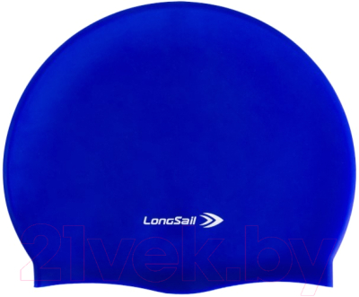 Шапочка для плавания LongSail Силикон 1/240 (синий)