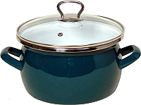 Кастрюля Сантэкс 1-2450111 (изумрудный)