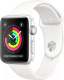 Миниатюра изображения товара Умные часы Apple Watch Series 3 38mm / MTEY2 (алюминий серебристый/белый)