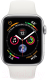 Миниатюра изображения товара Умные часы Apple Watch Series 4 40mm / MU642 (алюминий серебристый/белый)