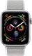 Миниатюра изображения товара Умные часы Apple Watch Series 4 40mm / MU652 (алюминий серебристый/нейлон белая ракушка)