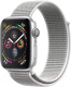 Миниатюра изображения товара Умные часы Apple Watch Series 4 40mm / MU652 (алюминий серебристый/нейлон белая ракушка)