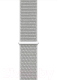 Миниатюра изображения товара Умные часы Apple Watch Series 4 40mm / MU652 (алюминий серебристый/нейлон белая ракушка)