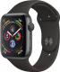 Миниатюра изображения товара Умные часы Apple Watch Series 4 40mm / MU662 (алюминий серый космос/черный)