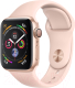 Миниатюра изображения товара Умные часы Apple Watch Series 4 40mm / MU682 (алюминий золото/розовый)
