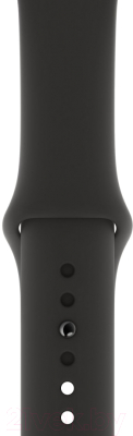 Умные часы Apple Watch Series 4 44mm / MU6D2 (алюминий серый космос/черный)