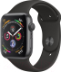 Миниатюра изображения товара Умные часы Apple Watch Series 4 44mm / MU6D2 (алюминий серый космос/черный)