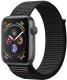 Миниатюра изображения товара Умные часы Apple Watch Series 4 44mm / MU6E2 (алюминий серый космос/нейлон черный)