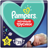 Подгузники-трусики детские Pampers Pants 6 Extra Large (25шт) - 