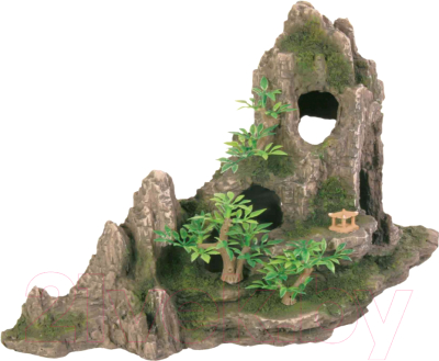 Декорация для аквариума Trixie Горный хребет с пещерой 8854
