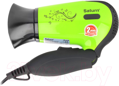 Компактный фен Saturn ST-HC7210 New (зеленый)