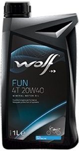 

Моторное масло WOLF, Fun 4T 20W40 / 29179/1