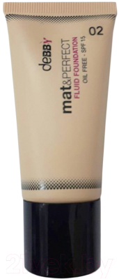 

Тональный крем Deborah Milano, DY Mat&Perfect Fluid Foundation тон 2