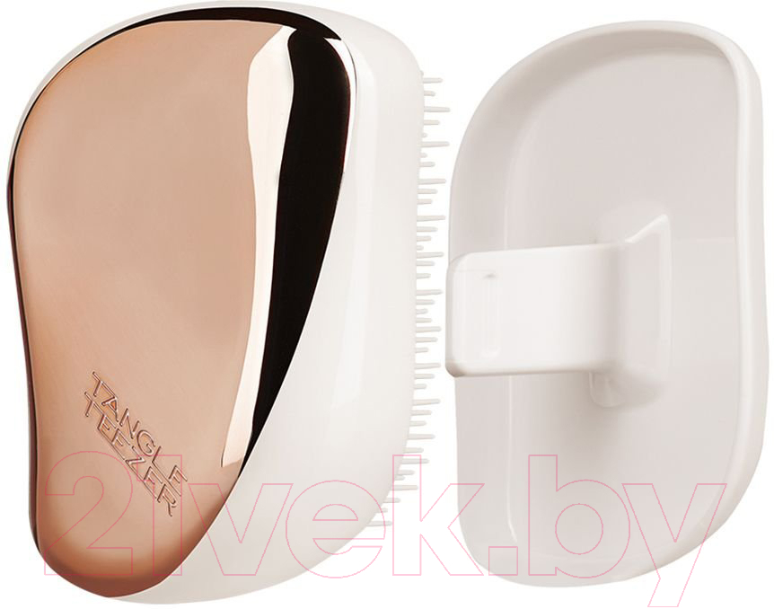 Расческа-массажер Tangle Teezer Compact Styler Rose Gold Ivory