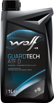 

Трансмиссионное масло WOLF, GuardTech ATF D / 3001/1