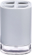Стакан для зубной щетки и пасты Primanova Klar D-20612 (серый) - 
