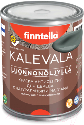 Краска Finntella Kalevala Матовая Salvia / F-13-1-1-FL051 (900мл, серо-зеленый)
