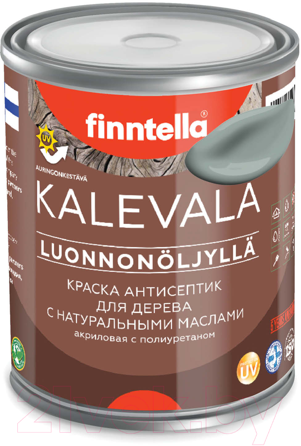 Краска Finntella Kalevala Матовая Sammal / F-13-1-1-FL052