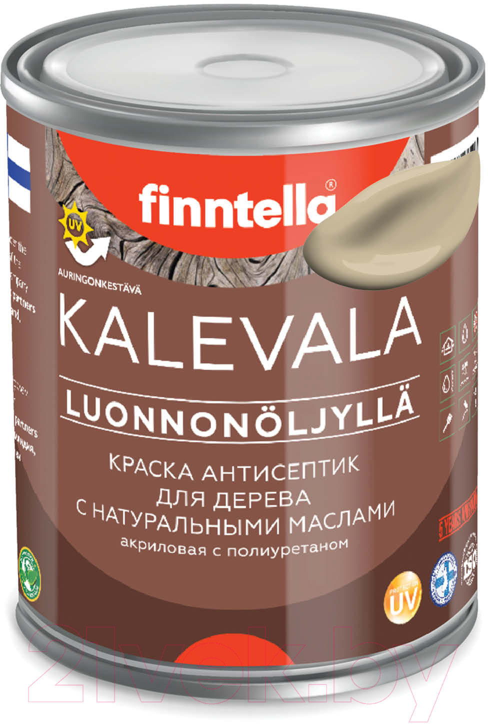 Краска Finntella Kalevala Матовая Karamelli / F-13-1-1-FL068