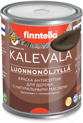 Краска Finntella Kalevala Матовая Suklaa / F-13-1-1-FL072 (900мл, коричневый)