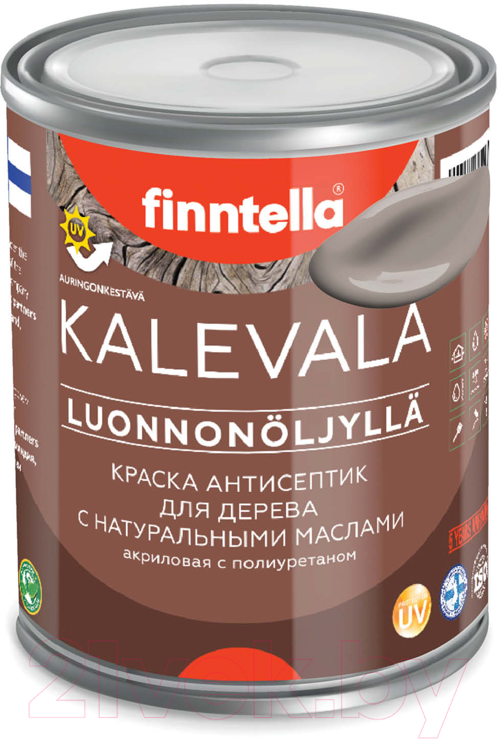 Краска Finntella Kalevala Матовая Kaakao / F-13-1-1-FL075