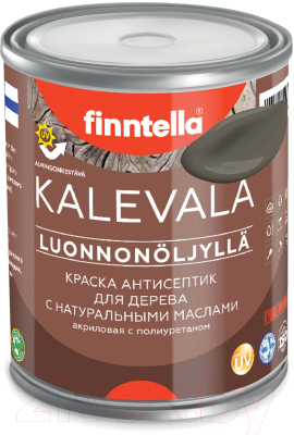 Краска Finntella Kalevala Матовая Taupe / F-13-1-1-FL079 (900мл, серо-коричневый)