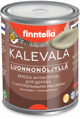 Краска Finntella Kalevala Матовая Vuori / F-13-1-1-FL088 (900мл, бежевый хаки)