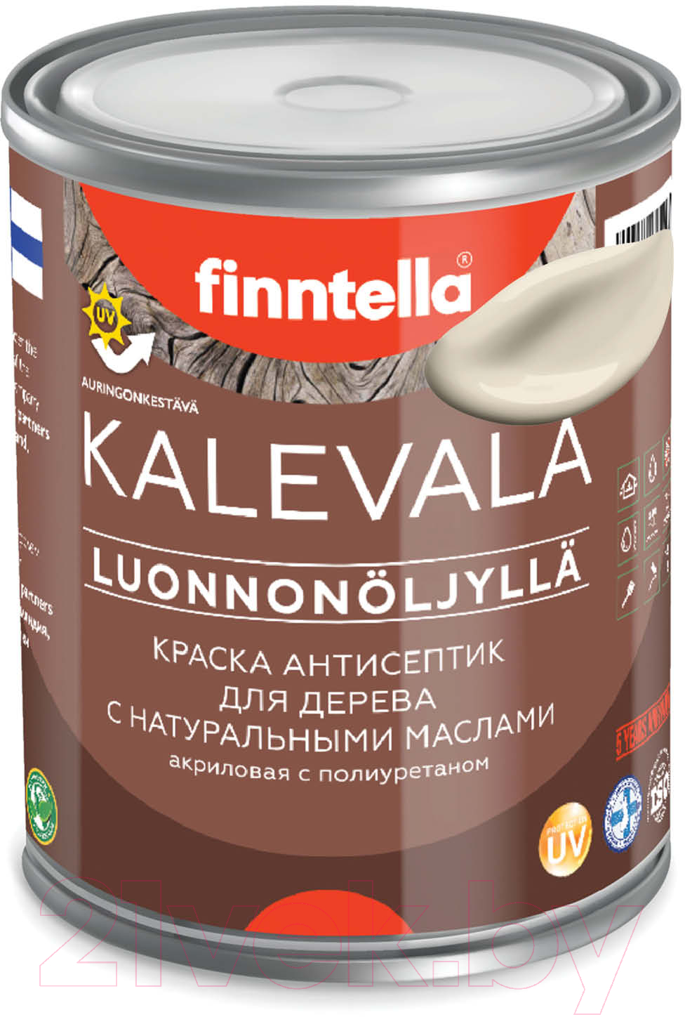 Краска Finntella Kalevala Матовая Liinavaatteet / F-13-1-1-FL094