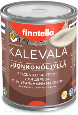 Краска Finntella Kalevala Матовая Liinavaatteet / F-13-1-1-FL094 (900мл, светло-бежевый)