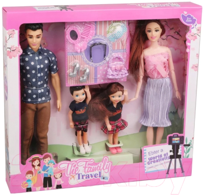 Набор кукол Наша игрушка Счастливая семья / LY125-C