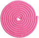 Скакалка для художественной гимнастики Grace Dance 4446803 (3м, неон розовый/серебристый люрекс) - 
