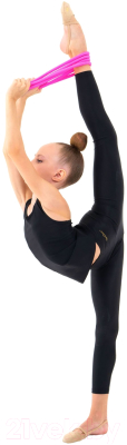 Скакалка для художественной гимнастики Grace Dance 4446810 (3м, неон розовый)