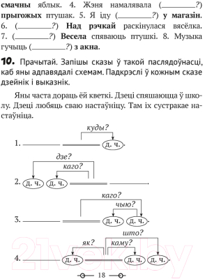 Рабочая тетрадь Аверсэв Беларуская мова. 3 клас. Трэнажор (Мітраховіч А.Л.)