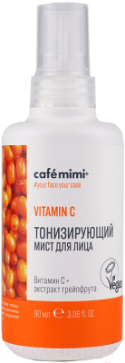 Спрей для лица Cafe mimi Тонизирующий Vitamin C (90мл)