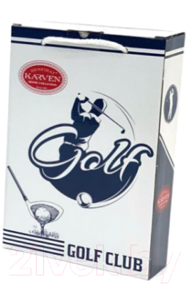 Полотенце Karven Golf махра 70x140 / HS 1550 (серый, в коробке)