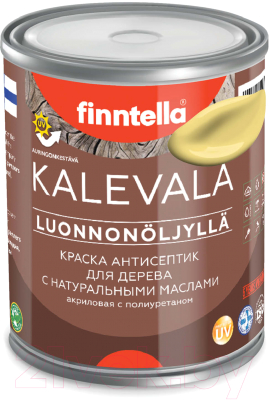 Краска Finntella Kalevala Матовая Maissi / F-13-1-1-FL114 (900мл, светло-желтый)