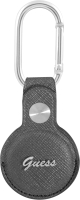 

Беспроводная метка-трекер Guess, Для AirTag Saffiano PU Script Logo Dog Clip / GUATPSASRSG