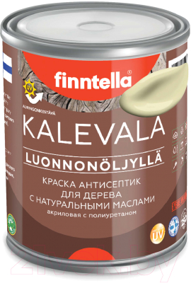 Краска Finntella Kalevala Матовая Cocktail / F-13-1-1-FL119 (900мл, жемчужно-белый)