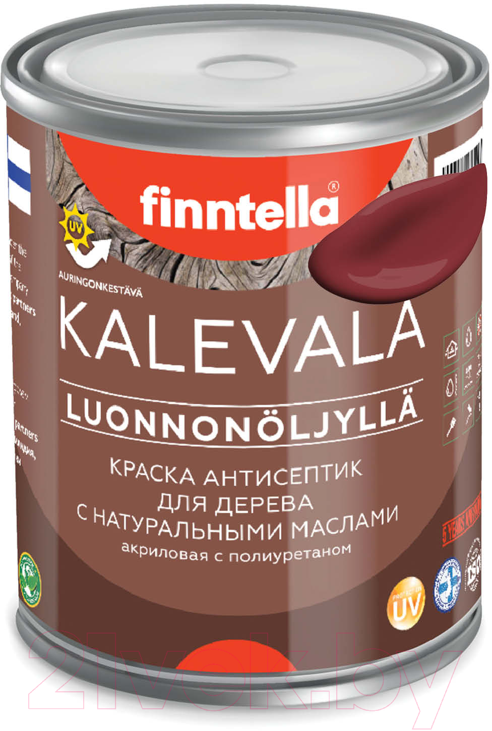 Краска Finntella Kalevala Матовая Viininpu / F-13-1-1-FL130