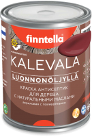 Краска Finntella Kalevala Матовая Viininpu / F-13-1-1-FL130 (900мл, финский бордовый) - 