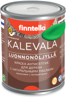 Краска Finntella Kalevala Матовая Niitty / F-13-1-1-FL131 (900мл, луговой зеленый) - 